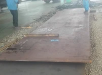 S355JOWP Corten stålplater som brukes til container rød overflate dekorative paneler